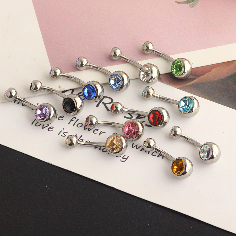 G23 Titanium Double Gem belly  – Body Piercing Quality Jewelry Bewertung und Preis