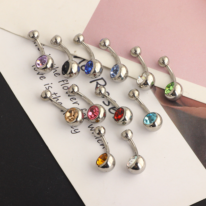 G23 Titanium Double Gem belly  – Body Piercing Quality Jewelry Bewertung und Preis