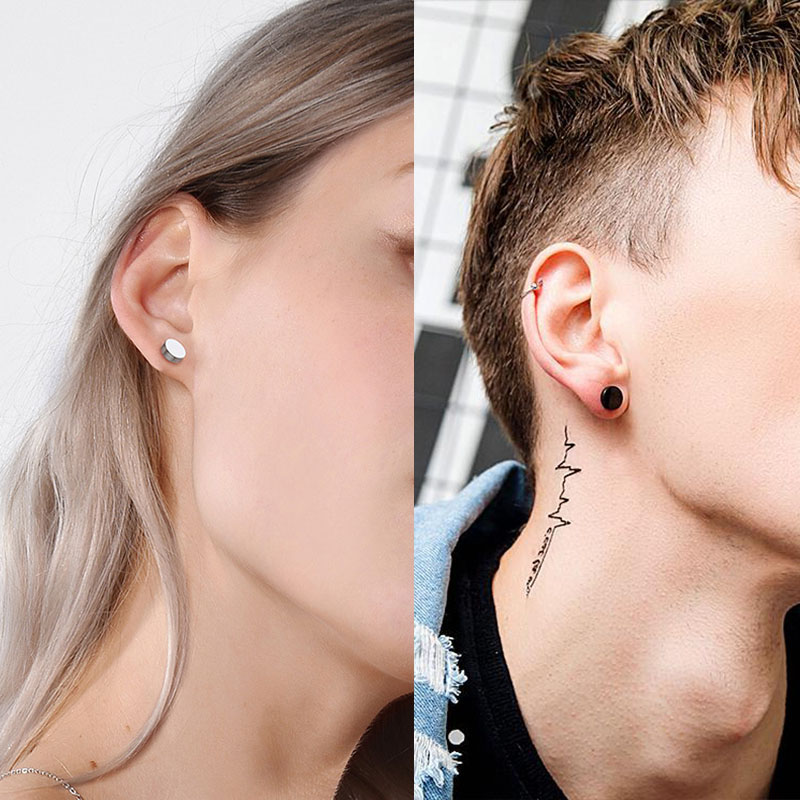 1 Pair/6 Pairs Stainless Steel – Body Jewelry Tunnels Bewertung und Preis