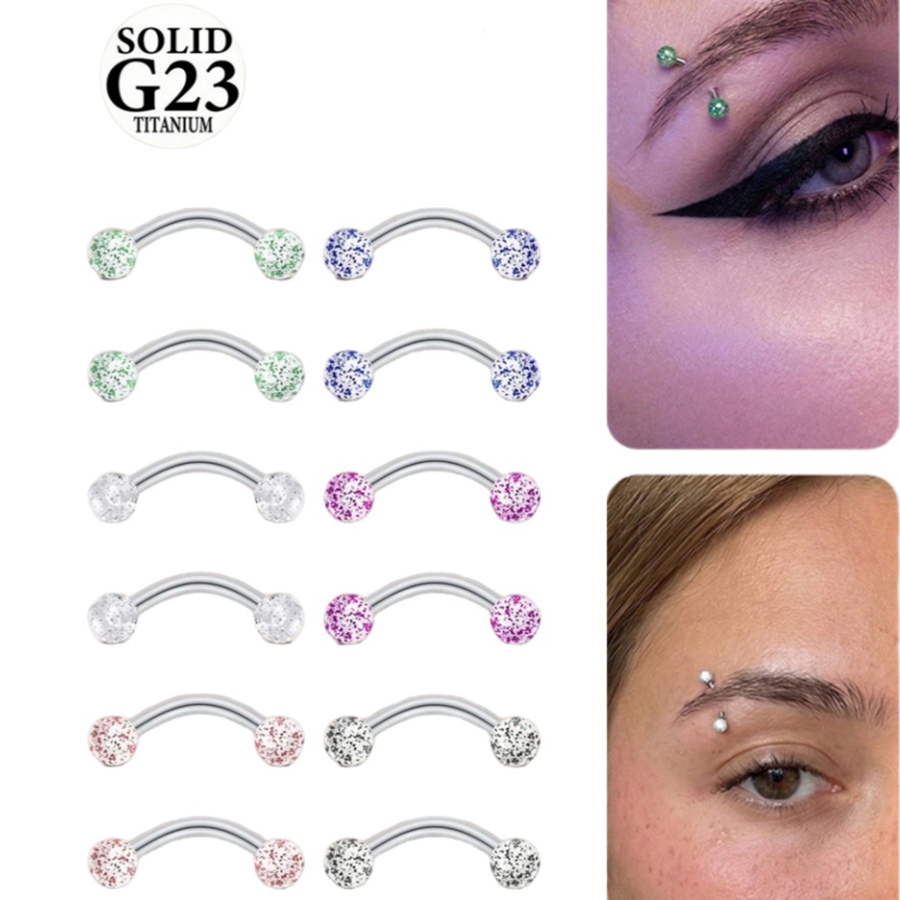 2PCS 16G 8/10mm Titanium Alloy – Body Jewelry Vertical Labret Bewertung und Preis