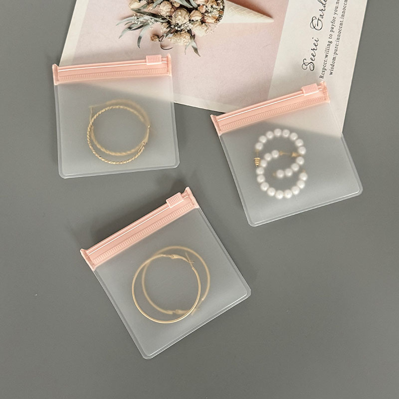50pcs Pink Zipper Jewelry Pouc – Body Jewelry Display Bewertung und Preis