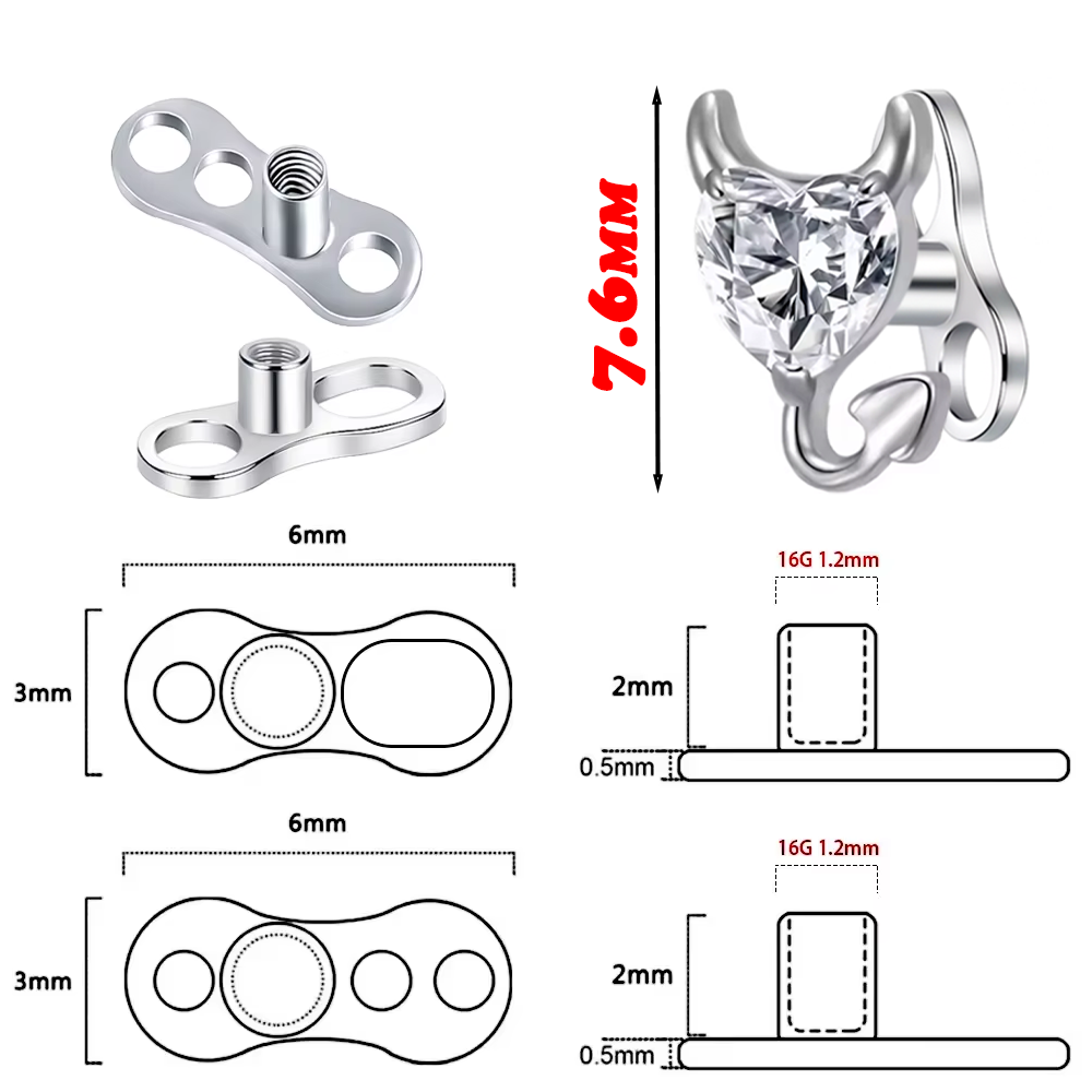 Medical-Grade F136 Titanium Al – Body Jewelry Implant Grade Bewertung und Preis