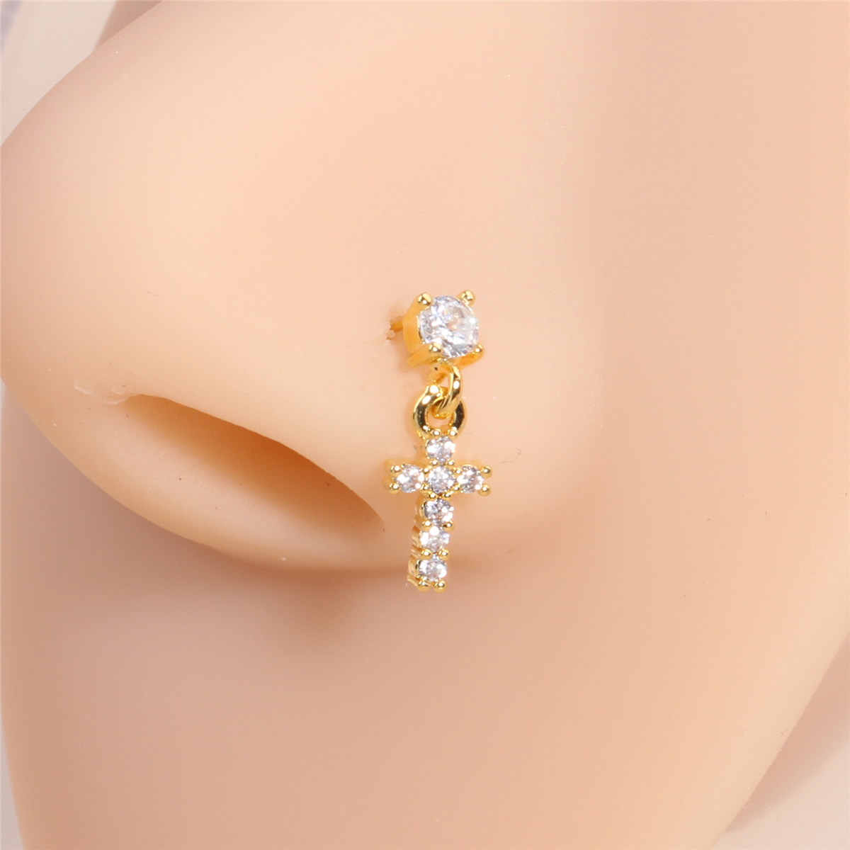Dangle Nose Studs Rings Pierci – Nostril Screw Pin Bewertung und Preis