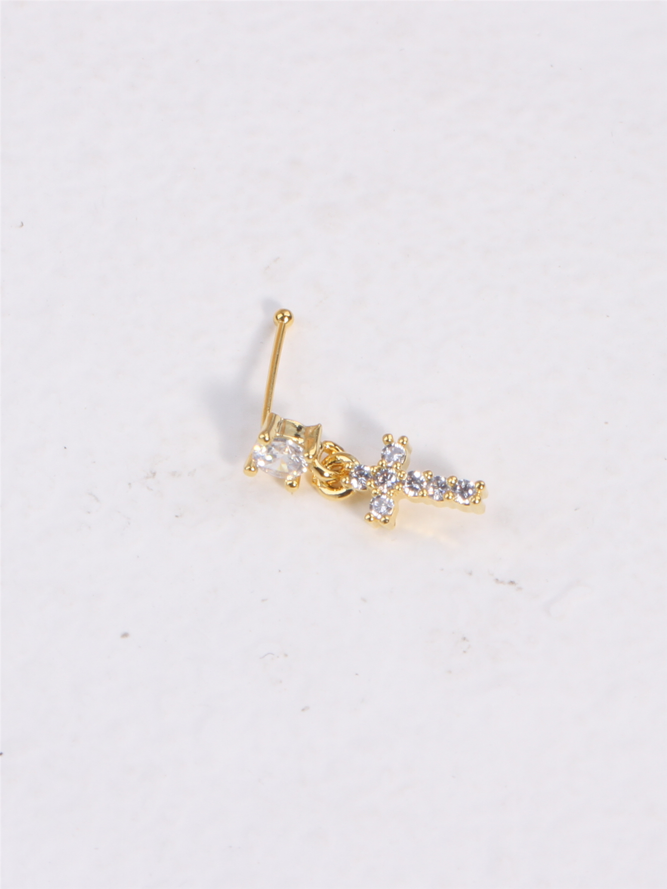 Dangle Nose Studs Rings Pierci – Nostril Screw Pin Bewertung und Preis