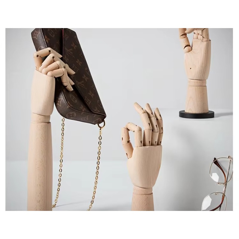Solid Wood Hand Mannequin Rack – Body Jewelry Store Bewertung und Preis