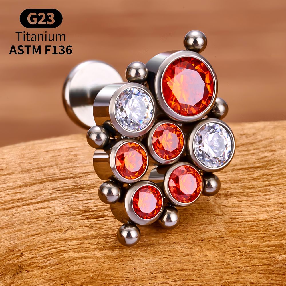 Titanium Arc Opal Labret Packs – Body Jewelry Vertical Labret Bewertung und Preis