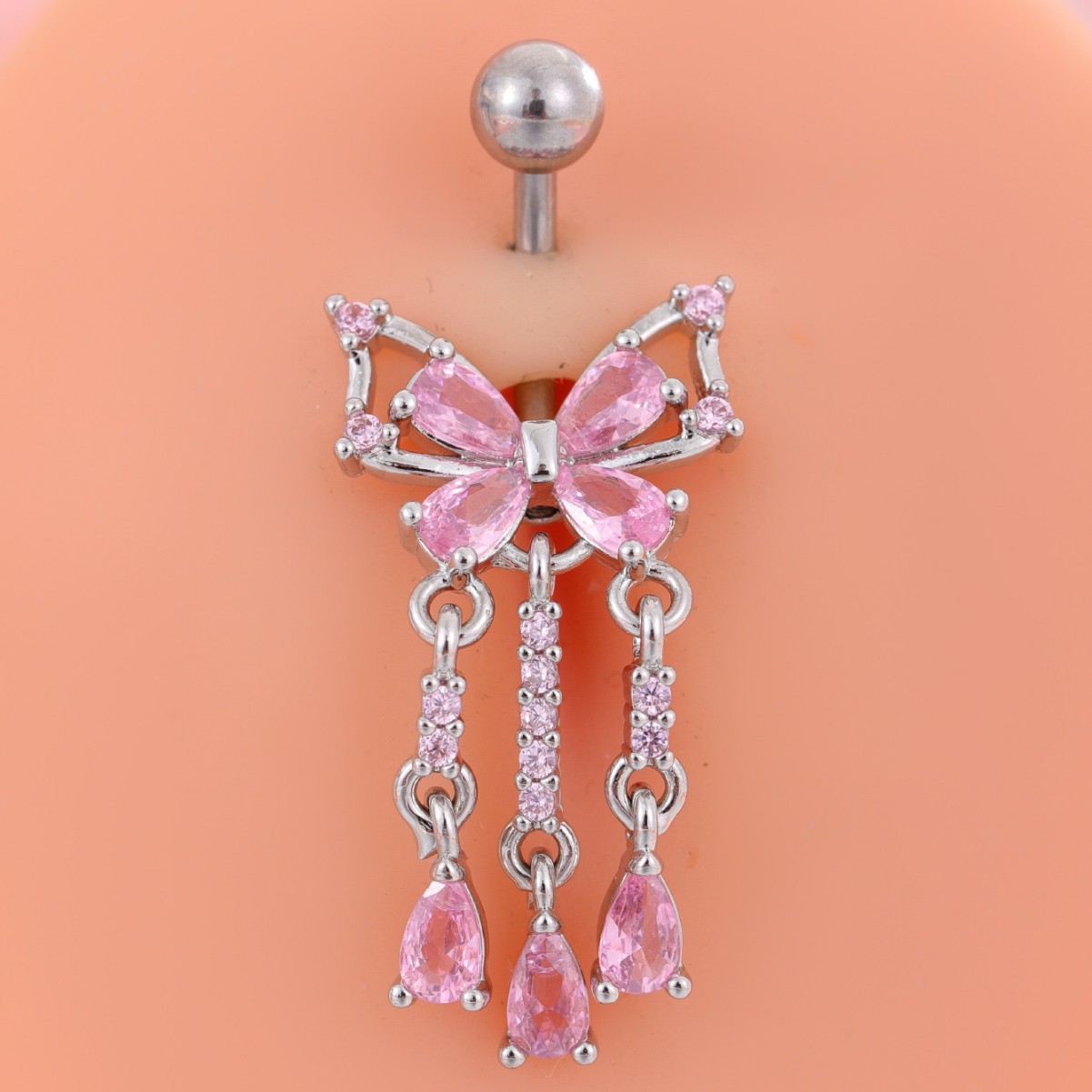 High Quality Copper With CZ Bu – Body Piercing Quality Jewelry Bewertung und Preis