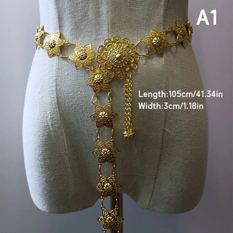 1PC Metal Thailand Waist Chain – Body Jewelry Dress Bewertung und Preis