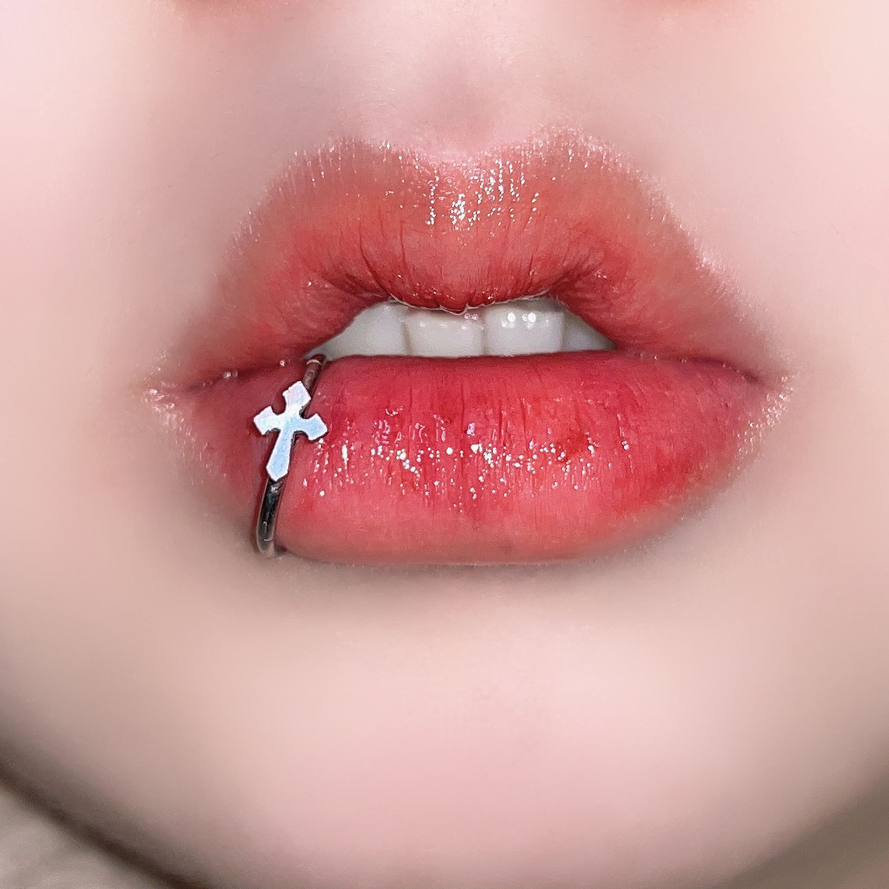 Stainless Steel Lip Ring Hinge – Body Jewelry Vertical Labret Bewertung und Preis