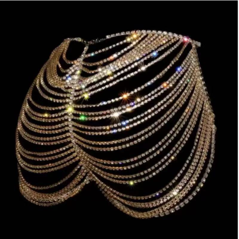 1pcSexy Fashionable Rhinestone – Body Jewelry Dress Bewertung und Preis